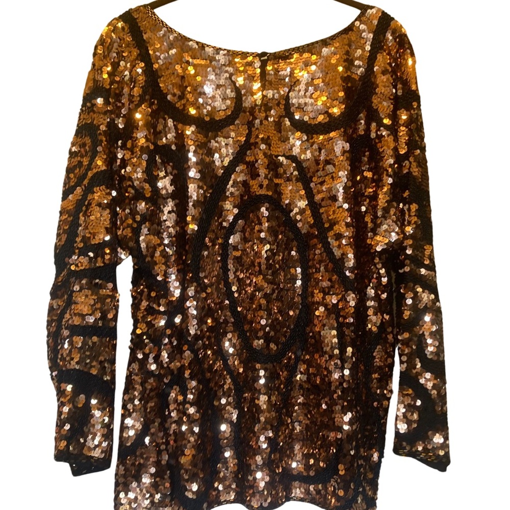 Three Flags Sequined top